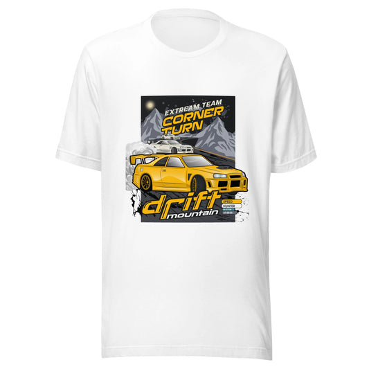 Drift Mountain Unisex Car T-Shirt