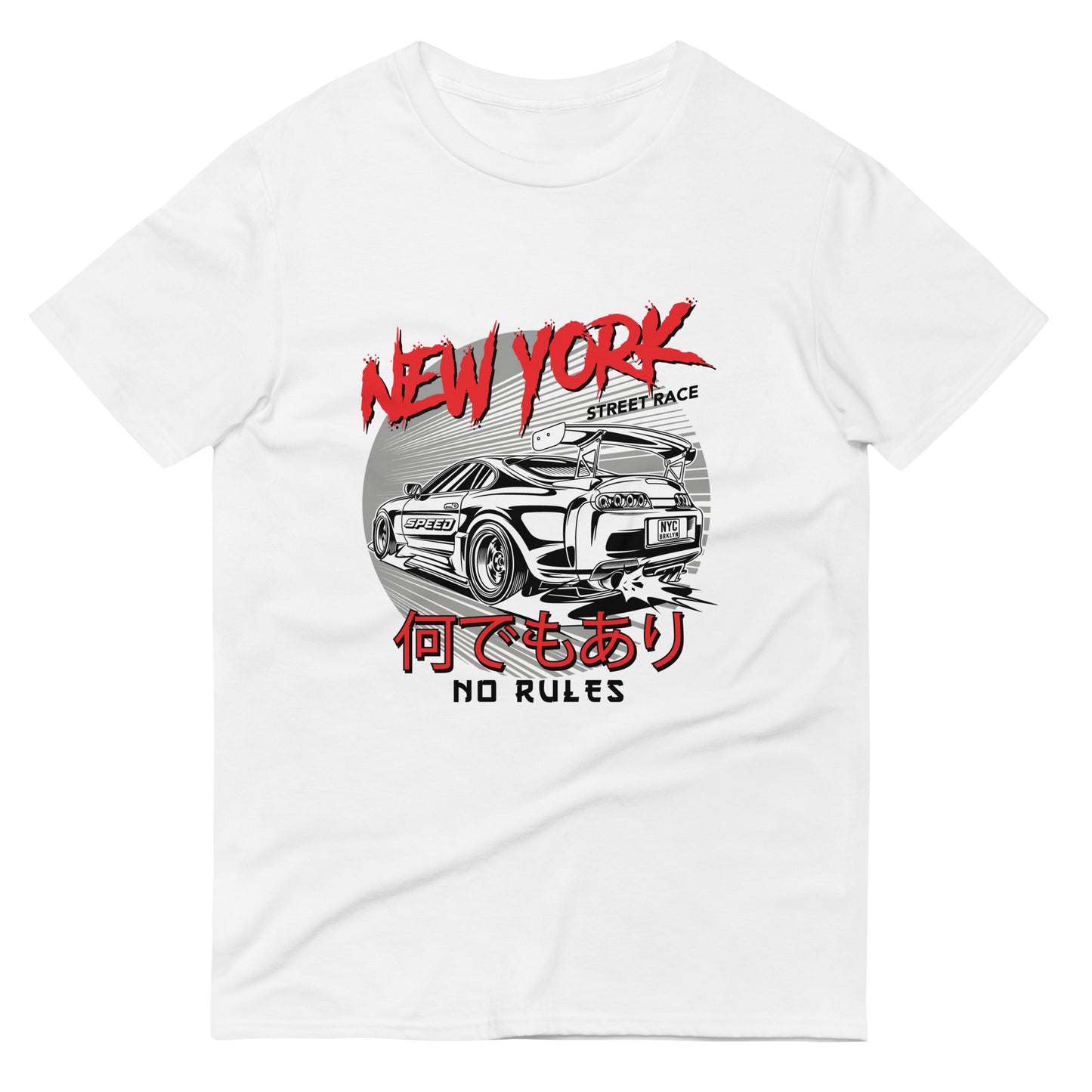 NY Street Race Unisex Car T-Shirt